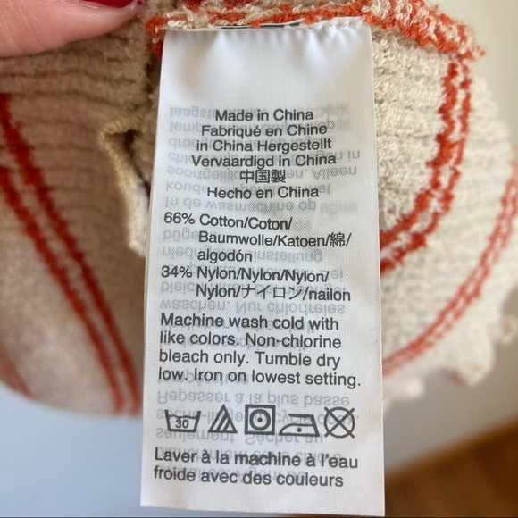 Madewell Kingston Sweater Tank in Striped XL - Picture 4 of 6